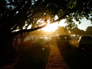16 apr 2012 - Car park at Mindil