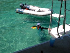 I needed a dip after all that..