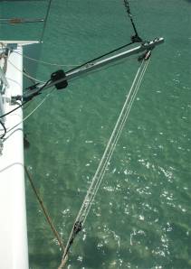 Watching the clear water wash away..