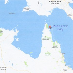 Map of Margaret Bay