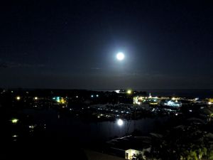 She draws the tides to her...