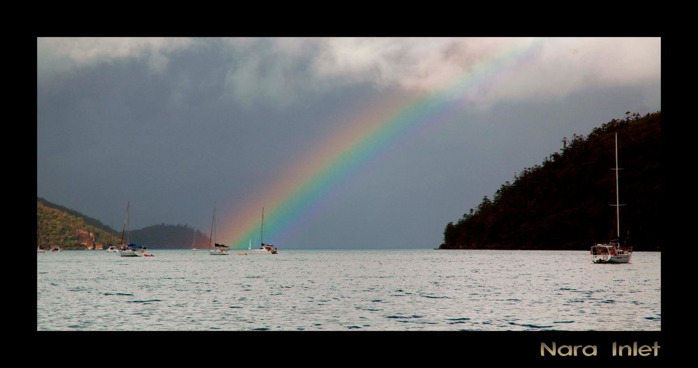 Somewhere over the rainbow...