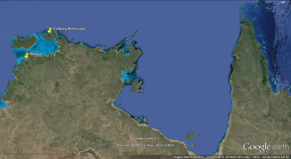 Darwin to Port Essington